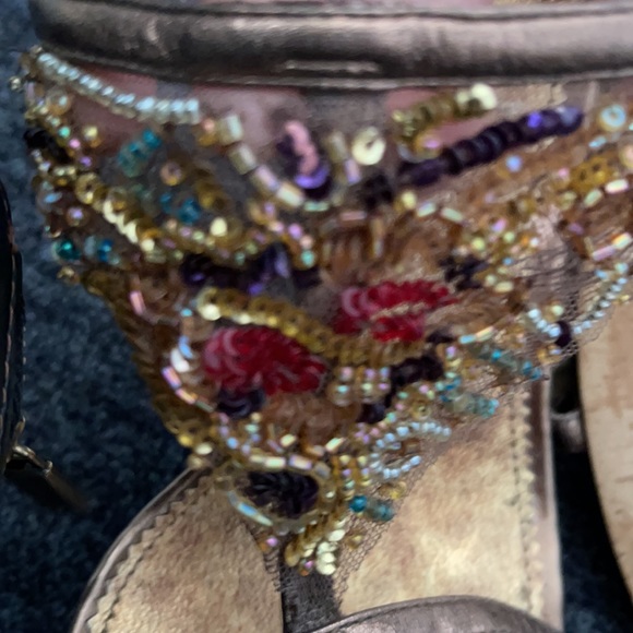 Nine West Beaded Heels - Picture 4 of 5